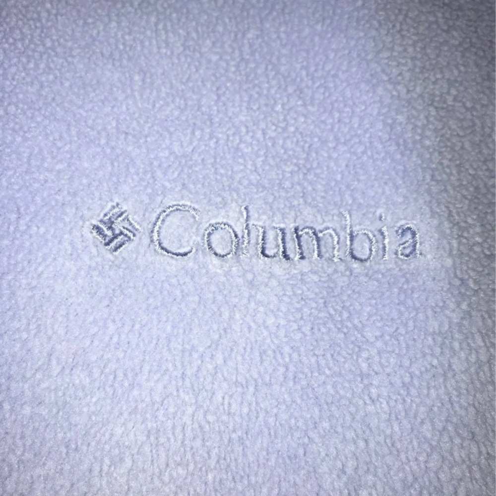 Columbia fleece zip up